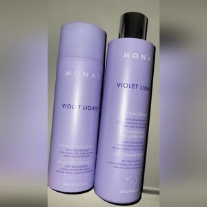Monat Violet Lights Anti-Brass Hair Care Set Brand New